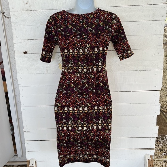 Lularoe Julia Dress NWT Size XXS - Picture 4 of 4